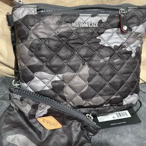 NWT Scout Crossbody Gray Camo